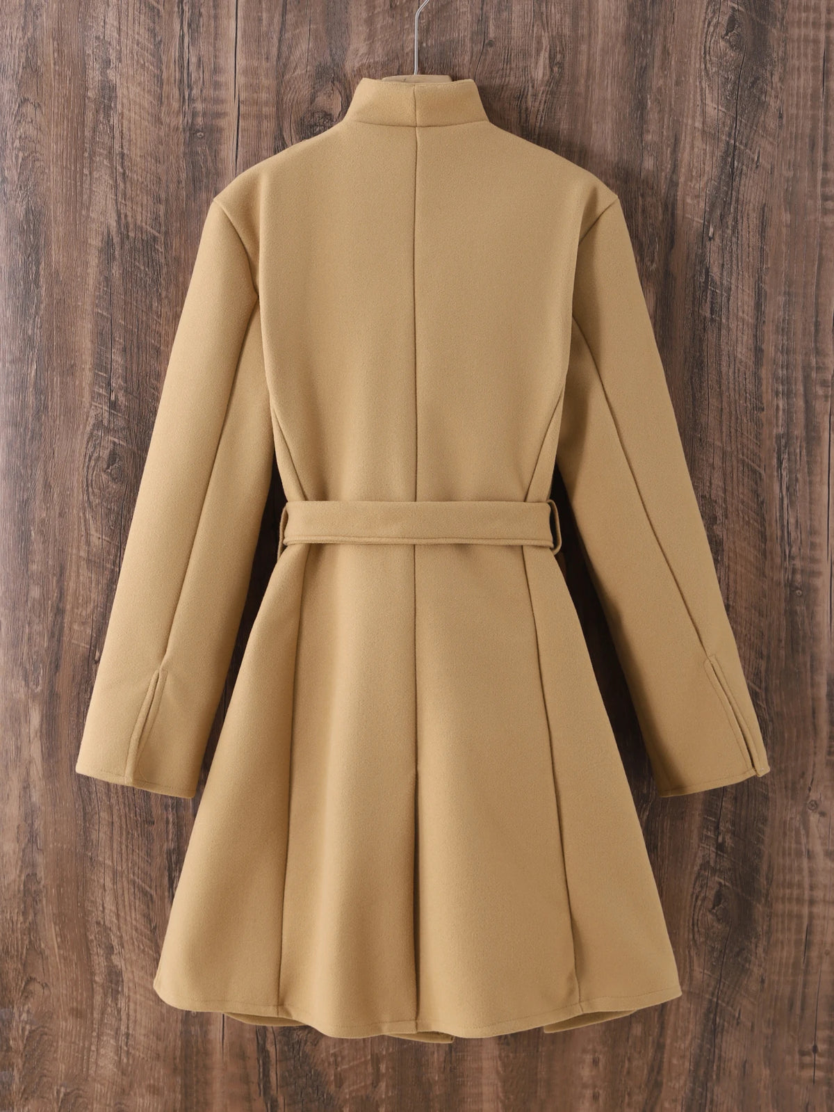 Adult Long Coat Autumn Winter Stand Collar Windbreaker Outerwear for Men And Women