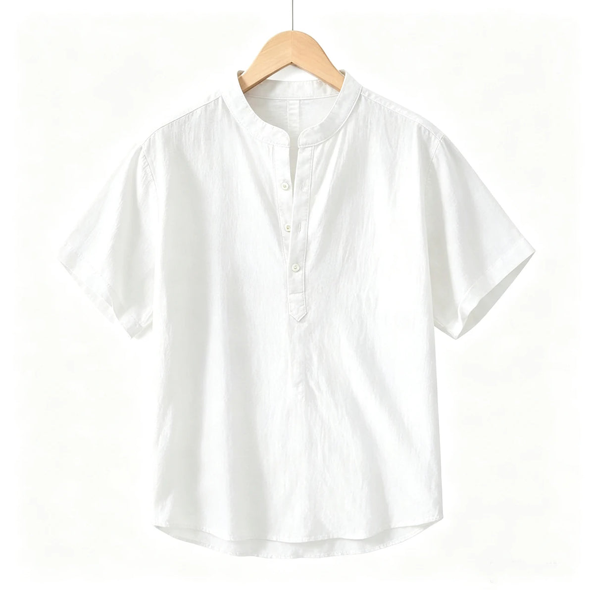 Linen Shirt Men Brief Breathable Comfy Solid Color Long Sleeve Loose Harajuku Casual Blouse Hawaiian Shirt Camisa Masculina 2022