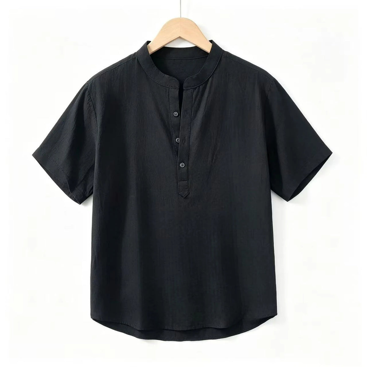 Linen Shirt Men Brief Breathable Comfy Solid Color Long Sleeve Loose Harajuku Casual Blouse Hawaiian Shirt Camisa Masculina 2022
