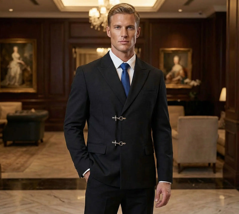 Formal Slim Fit Tuxedo Prom Suit