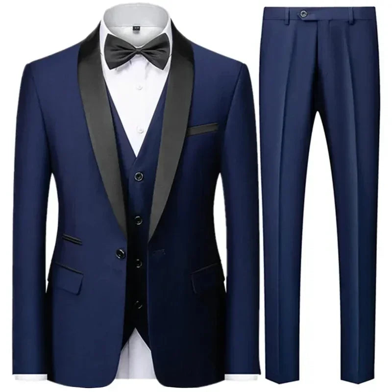 Black blazer suit set for party wear