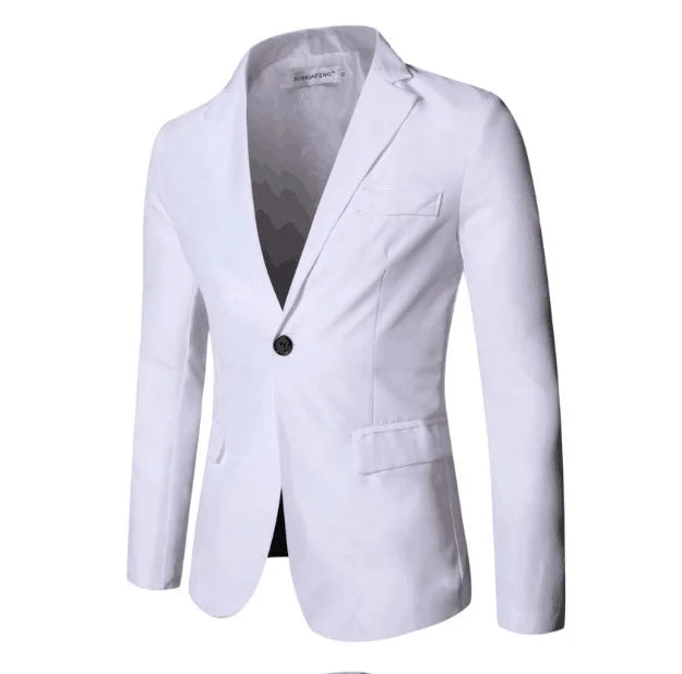 Men's Suit Set Business Formal Two-piece Set Slim Fit Small Suit Jacket Western Pants Wedding Dress Groomsman Suit