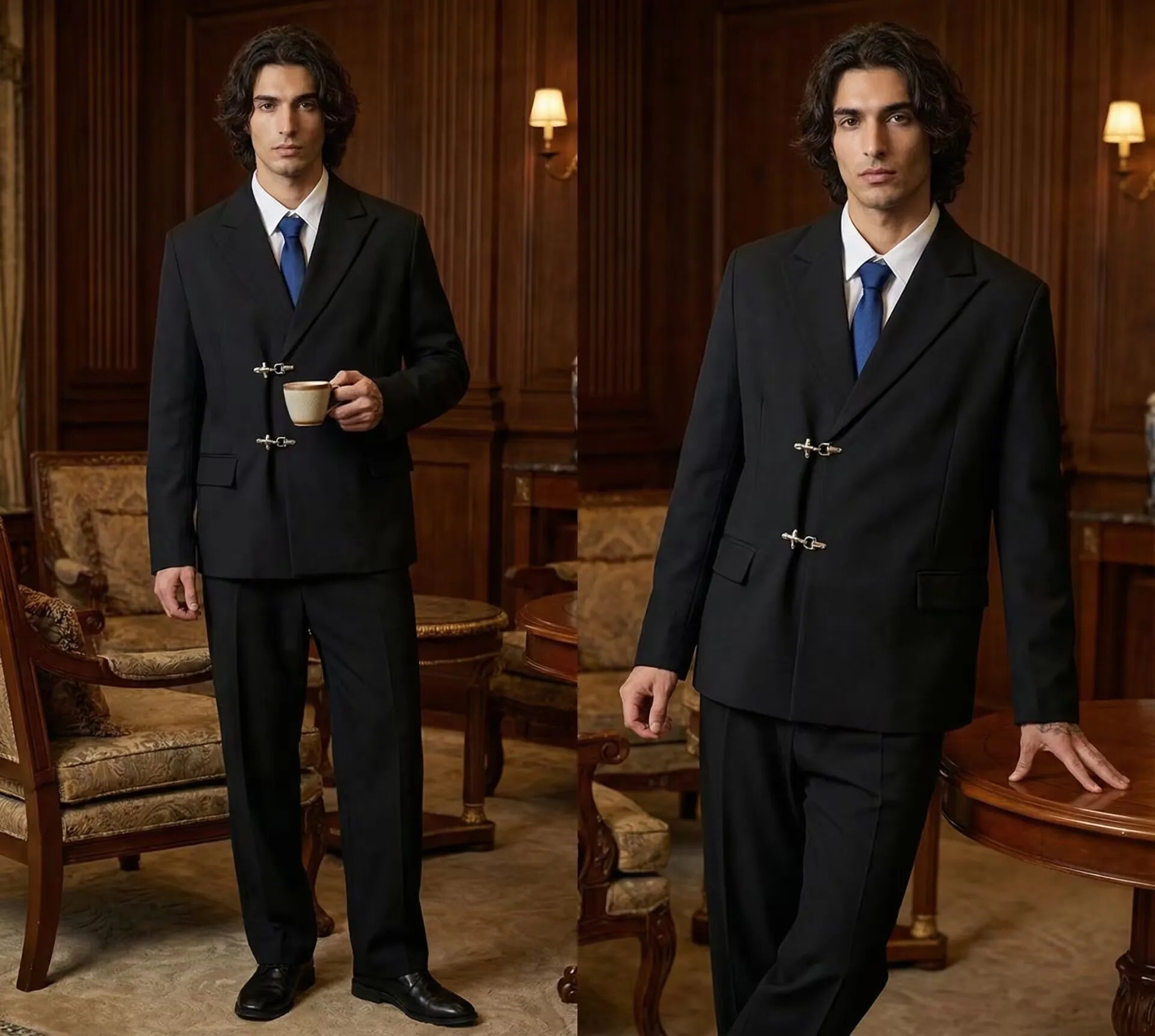 Formal Slim Fit Tuxedo Prom Suit
