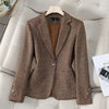 Single brown suit