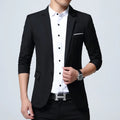 Mens Sport Coat Casual Blazer One Button Business suit.