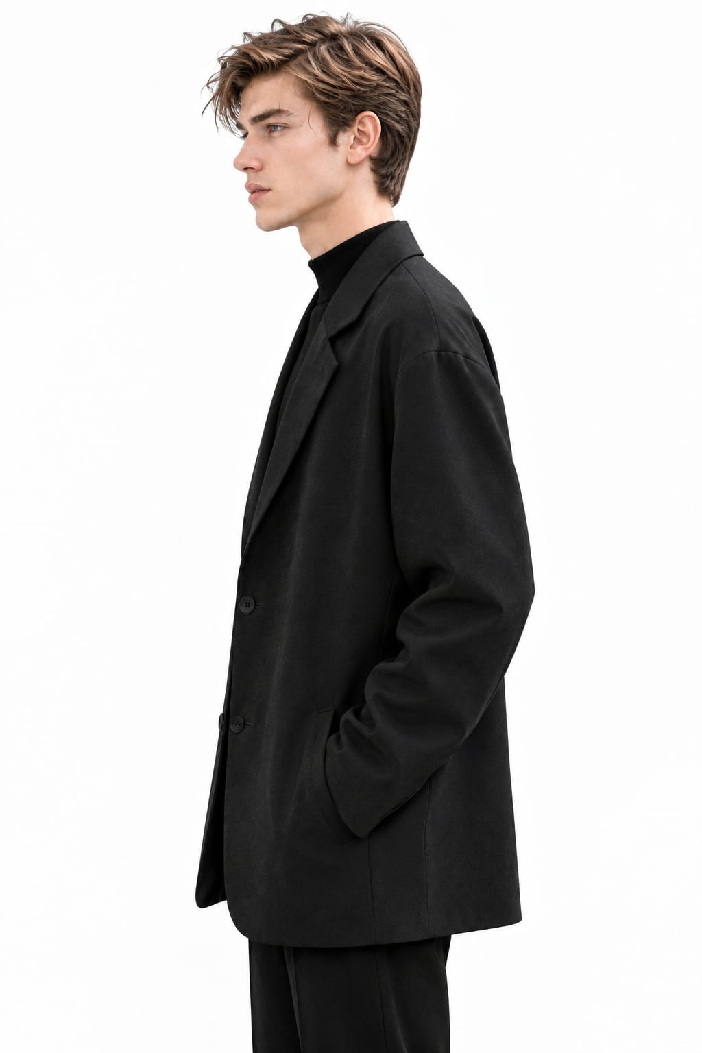 Leisure long winter coat