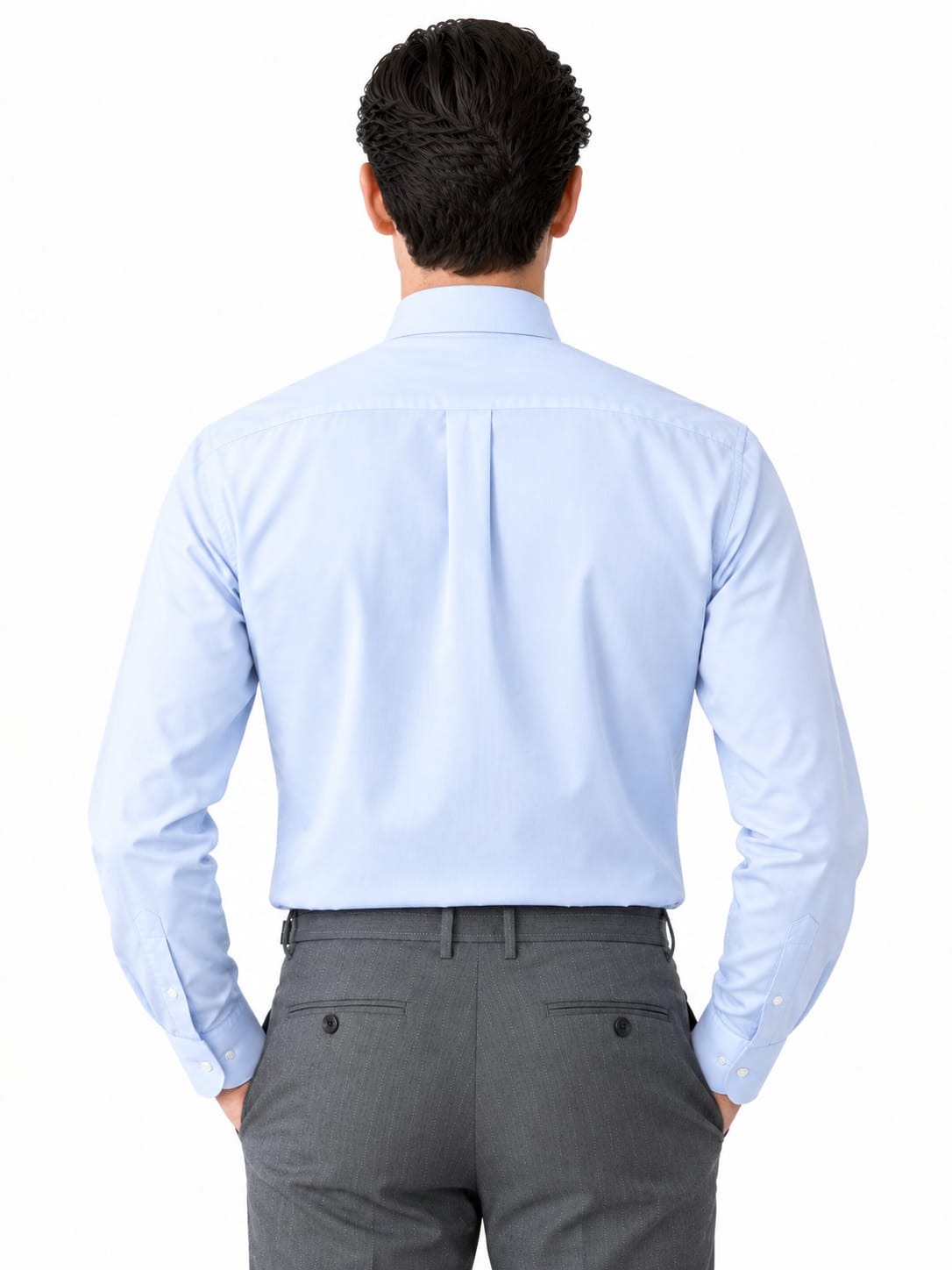 Crisp classic white shirt