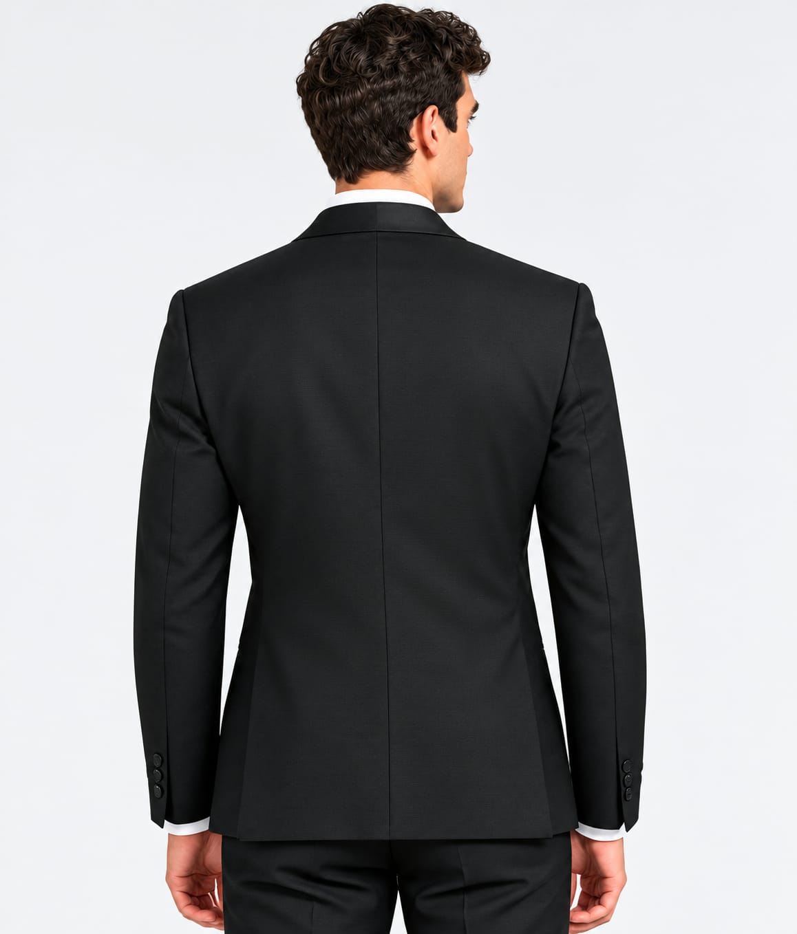 Black blazer suit set for party wear
