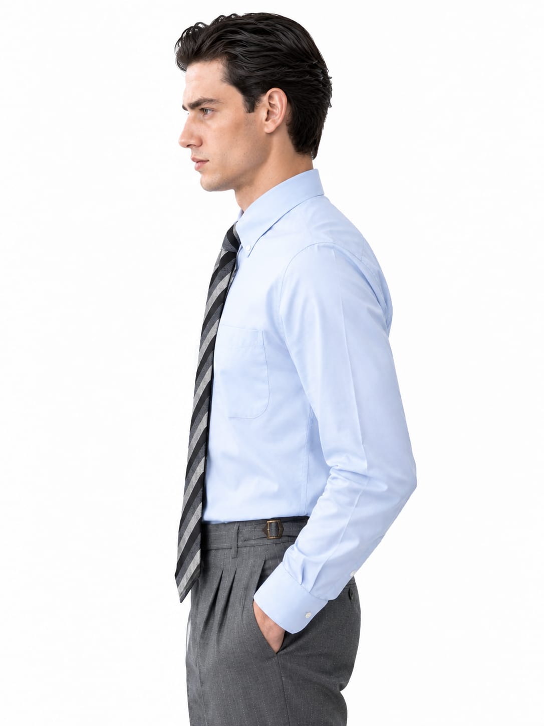 Crisp classic white shirt